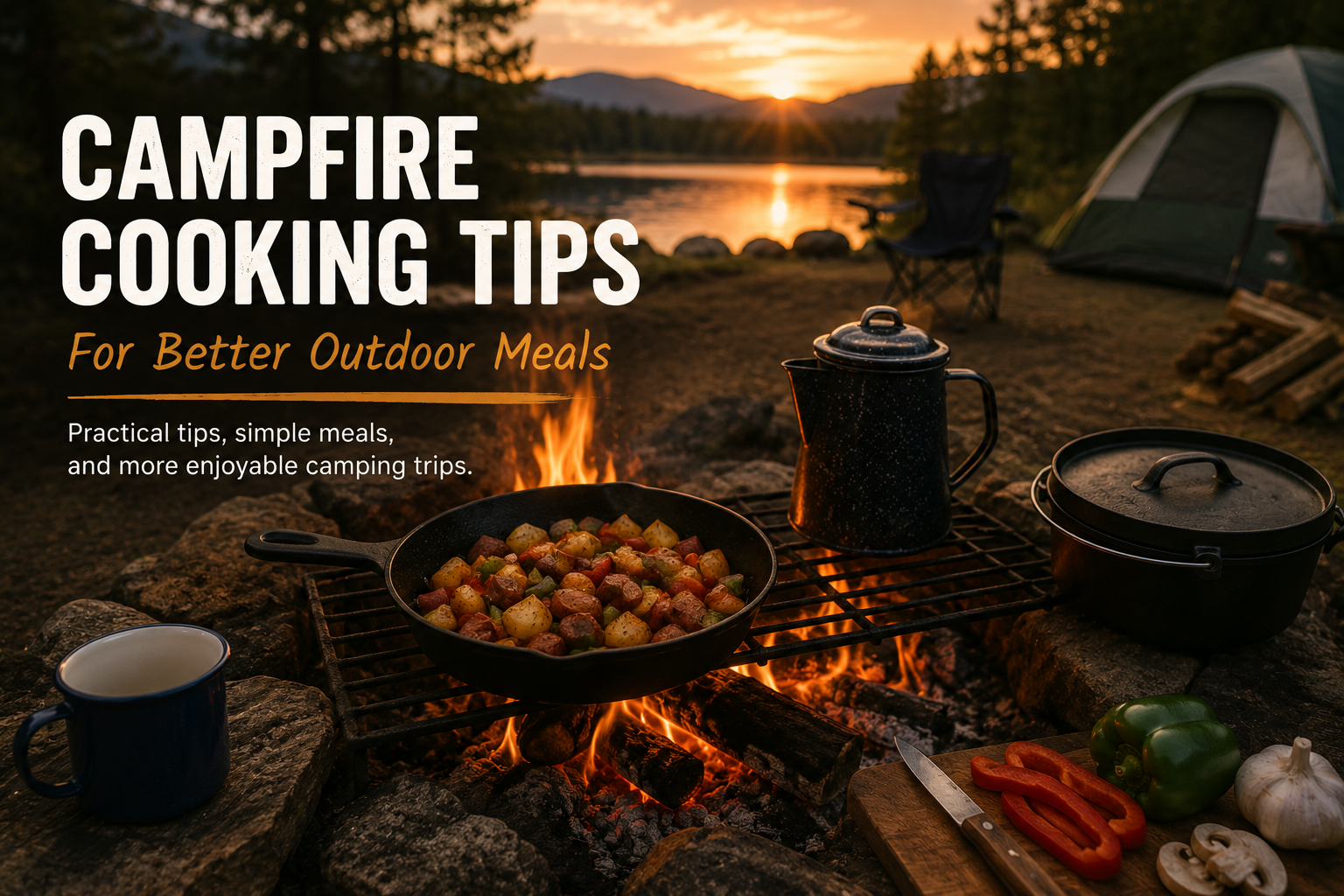 Campfire Cooking Tips for Better Outdoor Meals